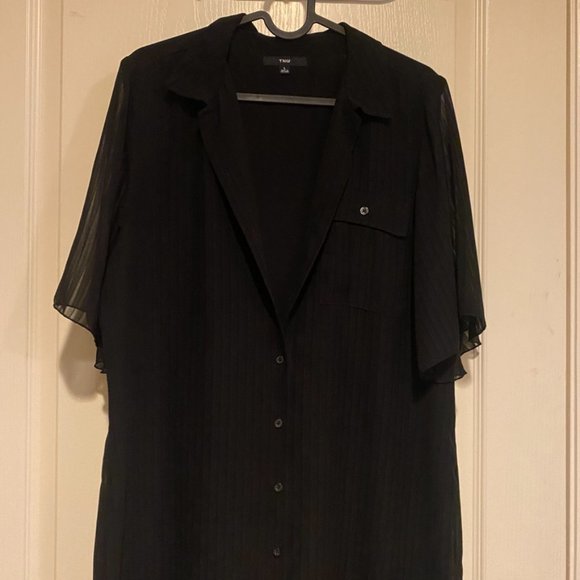 Black shirt dress - Picture 3 of 4